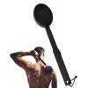 image:imageBlack Wolf Silicone Body Scrubber amp Exfoliator  Vibrating Loofah Shower Scrubber Brush with Handle Extension for Back  Deep Cleaning amp Exfoliating Body Scrub  Bath Hygiene Essentials  Men amp Women